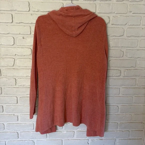 Barefoot Dreams CozyChic Ultra Light Hooded Cardigan Women's Size XL - Picture 6 of 6